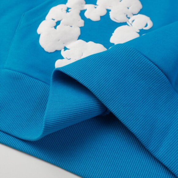 Blue Denim Tears Kapok Print Hoodie - Picture 6 of 8